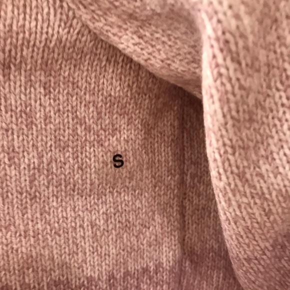 Soho New York Co Lace Up Sweater NEW Womens Size Small Colorblock Pink Lavender - Picture 10 of 14